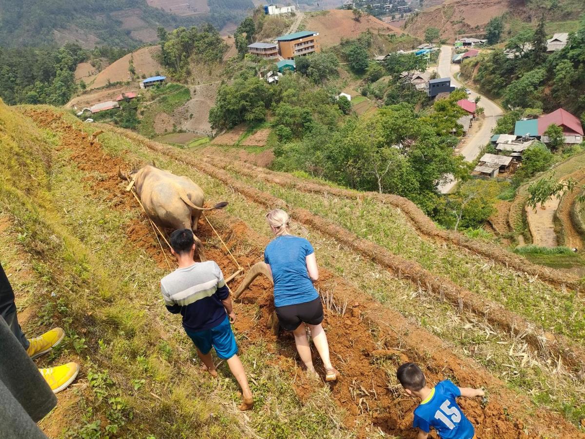 Indigenous Homestay- Trek- Food- Bus Mu Cang Chai Extérieur photo