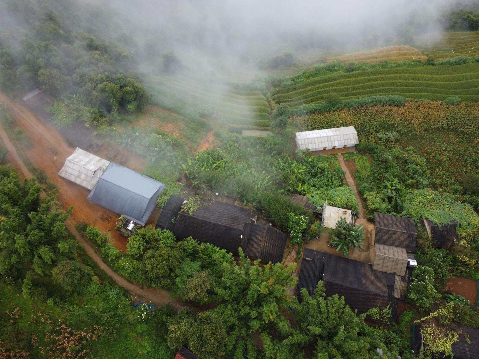 Indigenous Homestay- Trek- Food- Bus Mu Cang Chai Extérieur photo