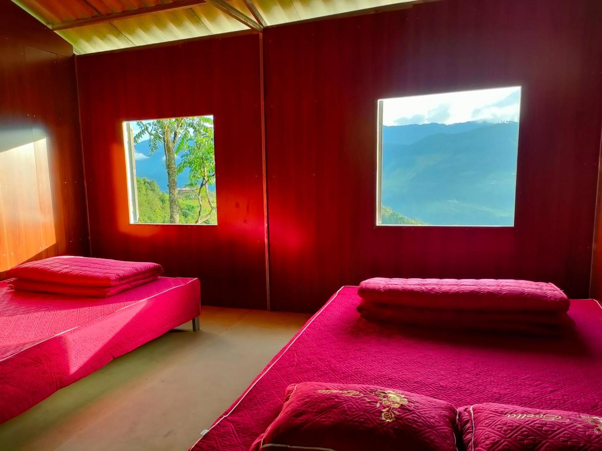 Indigenous Homestay- Trek- Food- Bus Mu Cang Chai Chambre photo