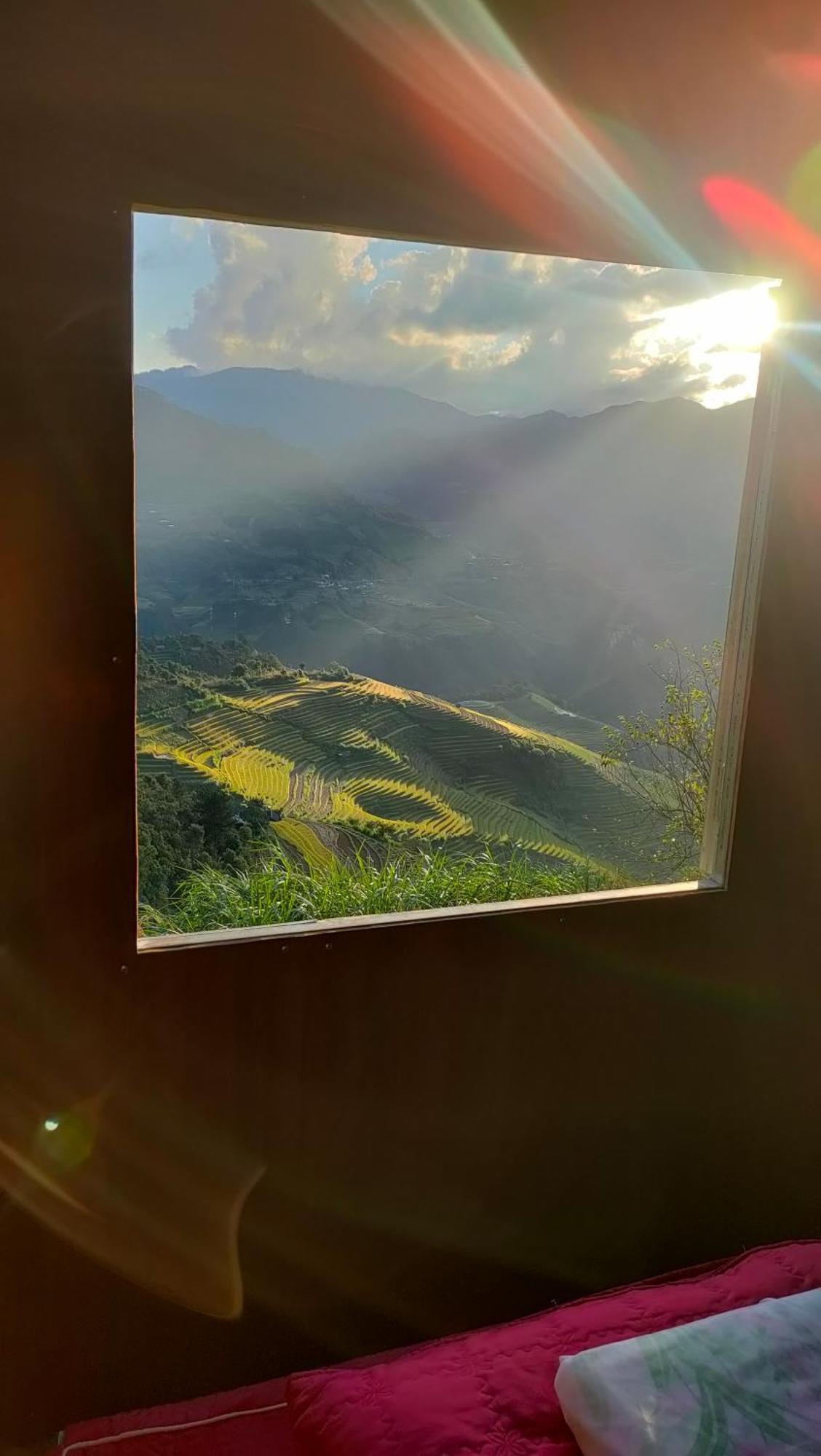Indigenous Homestay- Trek- Food- Bus Mu Cang Chai Extérieur photo