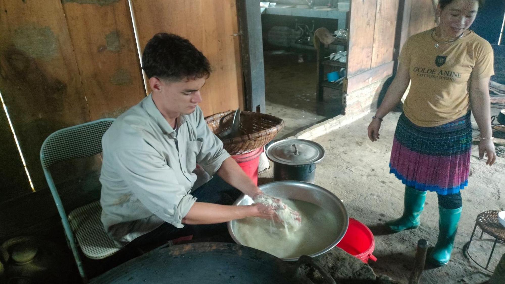 Indigenous Homestay- Trek- Food- Bus Mu Cang Chai Extérieur photo